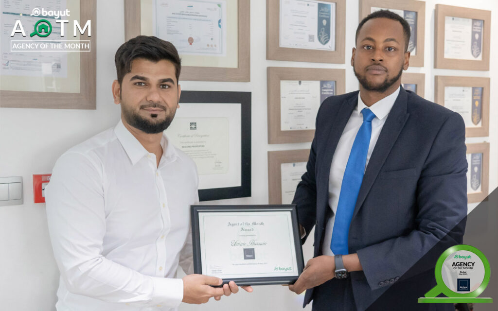 Agent of the Month Dubai May 2021 Umair Hussain