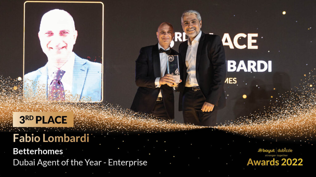 Agent of the Year enterprise 2023 runner up Fabio Lombardi