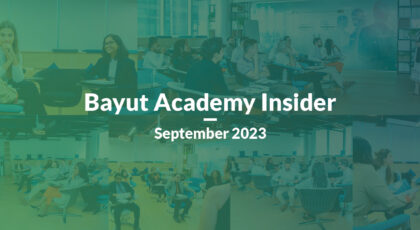 bayut academy insider