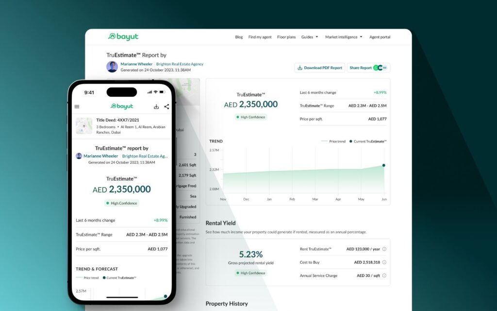 truEstimate report details