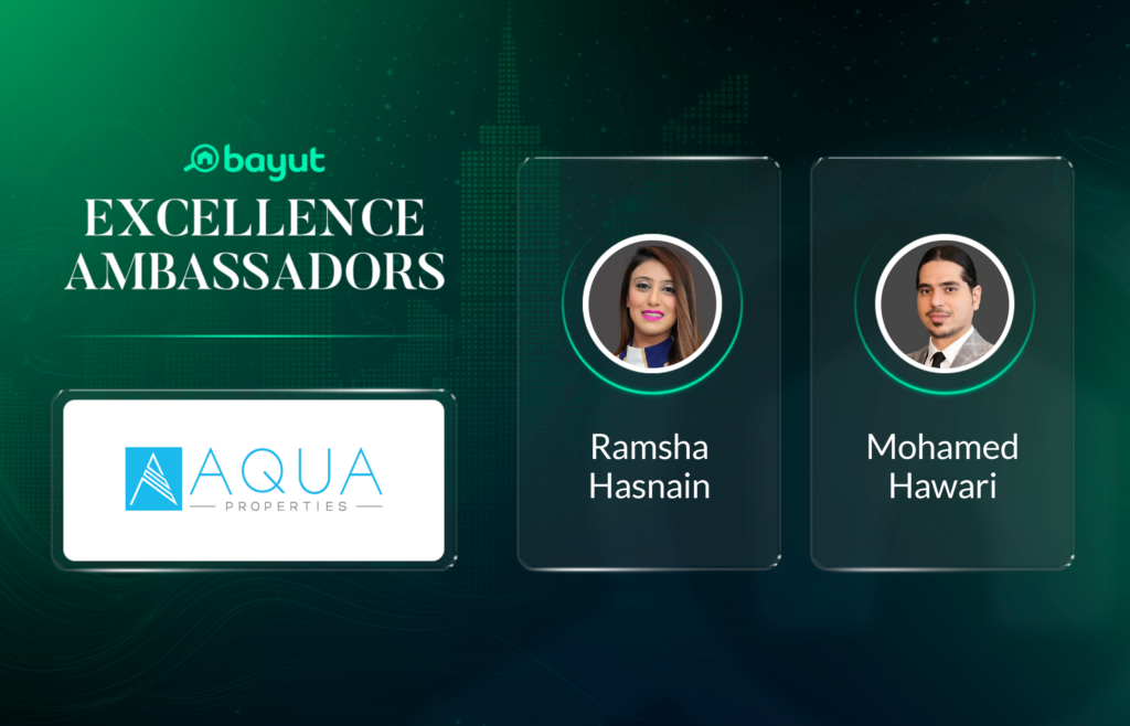 Ramsha Hasnain and Mohamad Hawari from AQUA