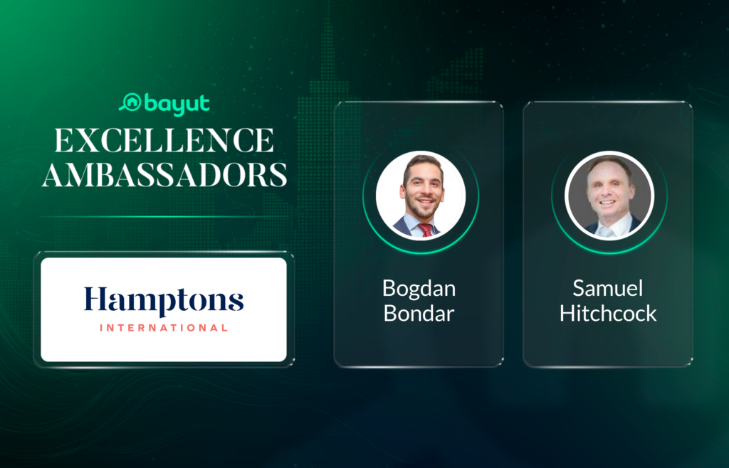 Bogan Bondar and Samuel Hitchcock from Hamptons International