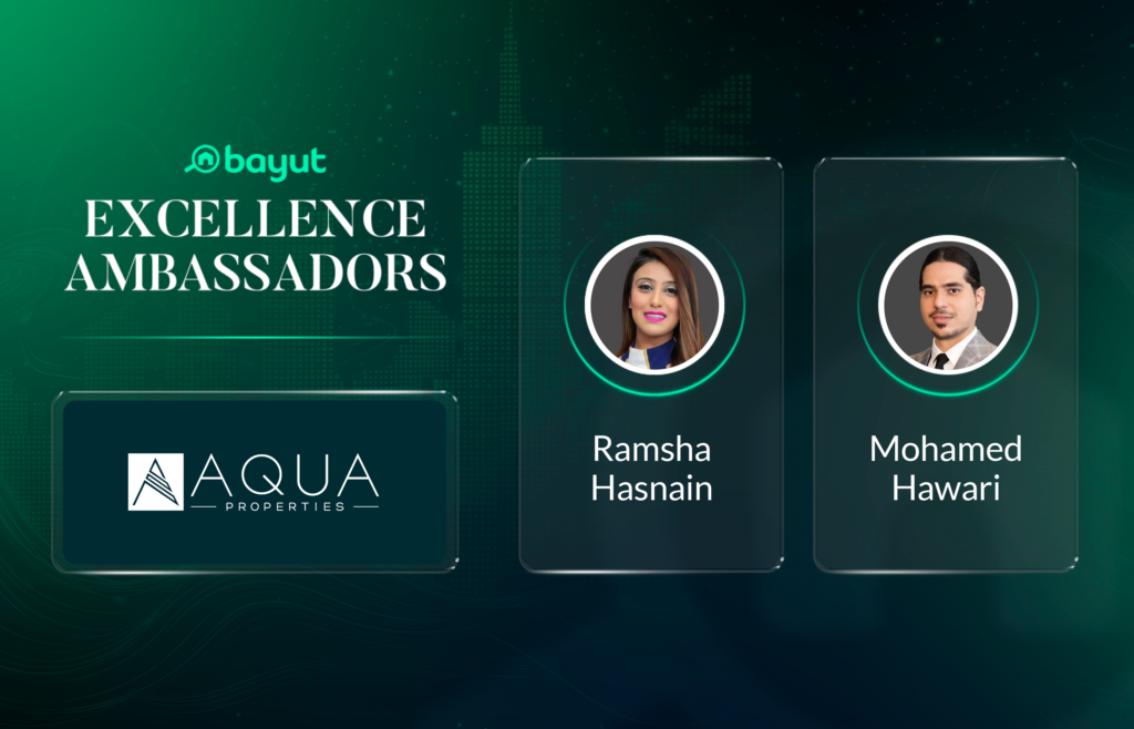 Ramsha Hasnain and Mohamad Hawari from AQUA
